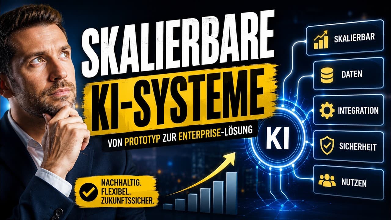 Skalierbare KI-Systeme – Von der Idee zur Enterprise-Lösung